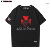 티셔츠 반팔 레슬링 기본 여름 티 프린팅 WWE 헬스 순면 루즈핏