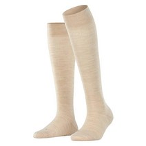 FALKE 여성용 티브 베를린 W Kh 베이지 (리넨 멜란지 4549), 5-7.5, Beige (Linn Melange 4549)