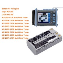 요코가와 OTDR 멀티 필드 테스터용 카메론 시노 배터리 AQ1200 AQ1200A AQ1200B AQ1200C AQ1200E AQ1205A, 한개옵션0
