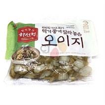 하선정 먹기좋게잘라놓은 오이지 (1kg), 1개