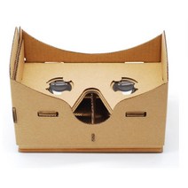 가상현실 체험 키트 영화 VR헤드셋 구글박스 만들기 구글카드보드VR 구글카드보드2 3D 카드보드만들기 AI, 1개