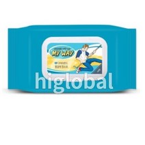 올마이웨이 물걸레 청소포 대형 캡형 30매, 30팩