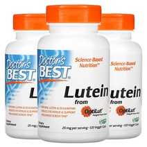 닥터스베스트 루테인 OptiLut 함유 10mg 120캡슐 X 3팩