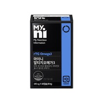 일동마이니 알티지오메가3 rtg 알래스카오메가3 비타민E EPA DHA 혈관 혈액순환 눈건조 개선 뇌건강 영양제 5중복합기능성 효능 추천, 2개, 90캡슐
