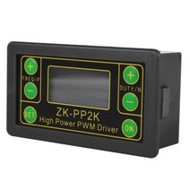 ZK-PP2K PWM DC 3.3-30V 12V 24V 모터 속도 컨트롤러 레귤레이터 8A 150W 조정 가능한 LED 주차 펄스 주파수 의무 비율, 보여진 바와 같이, 하나