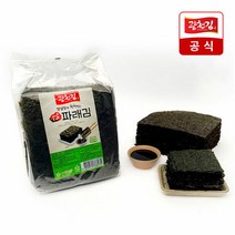 [광천김] 양념에 찍어먹는 구운파래김 100매, 상세 설명 참조
