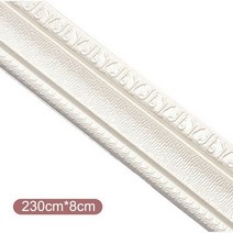 폼블럭벽지 방한폼 단열 포인트 벽돌 13 스타일 3D 폼 벽 가장자리 스트립 스티커 자기 접착제 방수베이스, 01 2.3mx8cm