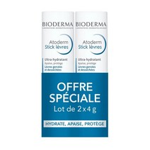 BIODERMA Atoderm sticks levres 4g DUO, 2개