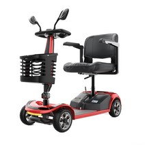 노인 전동 스쿠터 사륜차 오토바이 장애인 전동차, 09B 12A 납산배터리 20km 250W