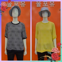 올포유 신축성 짱짱! 여성 기하학 스퀘어 블라우스 ALBLL4321 203 915