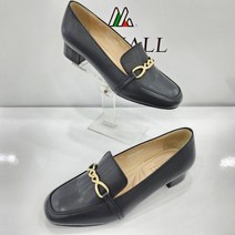 122209 K-040 여성 체인 금장식 로퍼 3cm 미셸by탠디 AD41AB