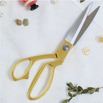 릴리패브릭 골드재단가위, 1개