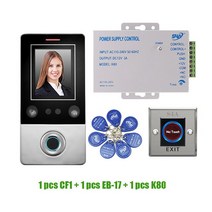 지문인식도어락 현관번호키 손잡이도어락 디지털도어락 터치 도어 오프너 열쇠 없는 얼굴 인식 스마트 잠, 05 CF1 EB-17 K80