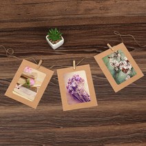 굿즈트리 [굿즈트리]사진가랜드 종이액자(3x4)/ 크라프트 페이퍼프레임, 1개