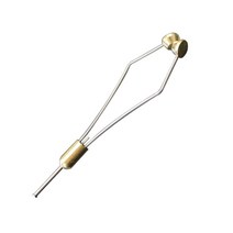 낚시 미끼 비행 묶는 도구 위젯 표준 크기 무거운 총알 머리 보빈 홀더, 하나, 보여진 바와 같이