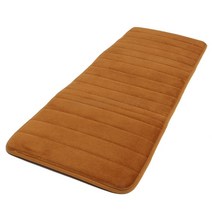 120x40cm 흡수성 비 뚜껑 메모리 폼 주방 침실 문 층 매트 러그 카펫, 카키색 옷감