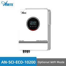 ANERN 하이브리드 태양광 인버터 오프 그리드 연결 듀얼 MPPT 입력 출력 충전기 240V 102KW 82KW 48V, 2.ANSCIMAX102WIFI - 48V - 2202