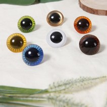 호쿠호니 인형눈 나사 부자재 만들기 손뜨개 재료 다양한색 컬러, 블루(28mm)