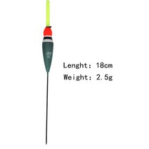 Topline-낚시 플로트 2.5g 3g 4g 5g 수직 부표 복합 재료 라이트스틱 액세서리 스토퍼, 06 2.5G DARK GREEN