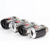 오토바이 배기 다운 파이프 탄소 섬유 모토 소음기 DB 킬러 오스틴 머플러 51MM 범용 가와사키 야마하 이스케이프|Exhaust & Exhaust Systems|, 단일, D, 1개
