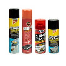 자동차 스티커 타르 제거제 캉가루 일신 피치크리너 크레파스 껌 자국 제거, 3.캉가루 스티커자국 타르 제거제 420ml