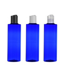 프레스캡 120ml 150ml 200ml 250ml 300ml 500ml 똑딱이캡 공병 화장품, 250ml각청색 투명캡