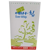 선인 에버휩 1030g 6개 식물성 크림 냉동 휘핑크림
