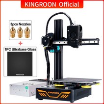 3D프린터 운용기능사 UV레진 Kingroon kp3s 3d 프린터 고정밀 인쇄 diy, 협력사, kp3s3.0 노즐 유리