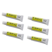 접착 실리콘 폼 구멍 막기 메우기 136pcs 히트 싱크 석고 열 전도성 히트 싱크 점성 제 제 칩 cpu 용 복합 제 led ic 쿨러 라디에이터, 6개