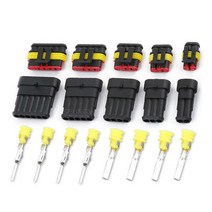 (주)승원전자 조립용방수커넥터 2P/3P/4P/5P/6P 자동차 배선 하네스커넥터 DIY용 차량용전원잭 방수커넥터 연결잭, SQ06-6P조립방수커넥터