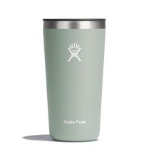 HydroFlask 올 어라운드 텀블러 루파인 20온스 486410, 28 Oz Black Lid_Agave, Agave_28 Oz Black Lid