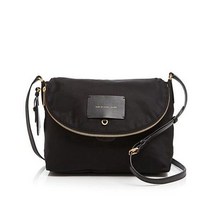 NWT Marc 마크제이콥스 Jacobs Preppy Legend Natasha Nylon Cross바디 bag BLACK AUTHENTC 118197