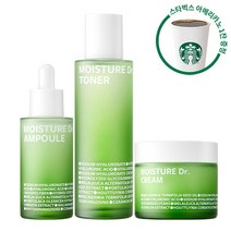 아이소이 [스벅1잔] 모이스춰 닥터 3종세트(토너130ml 크림70ml 앰플40ml), 세트(MD006_J_1)
