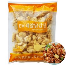 EM 레알 닭강정 1.0kg 가정야식 외식업소 학교급식 각종행사, 1개