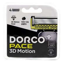 도루코 페이스 3D 모션 면도날 4개입 7중날, 1개