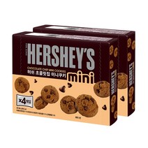 허쉬 초콜릿칩 미니쿠키 4p, 200g, 2개