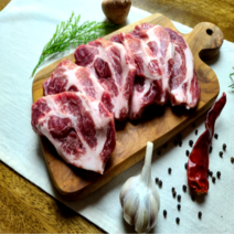 이베리코 플루마 목살 항정살 냉동 돼지고기 특수부위 스테이크, 이베리코 항정살400g, 1개