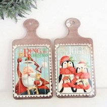 [응다팔아6279] 냄비용받침 코르크냄비받침 티코스터 주전자받침대 행복한주방, B (산타)