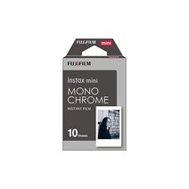 FUJIFILM 즉석카메라 체키용 필름 10매입 모노크롬 INSTAX MINI MONOCHROME WW1