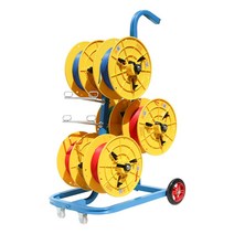 전선 보관 풀리미 풀링다이 릴선 감기 풀림이 포설기, 6250 레드