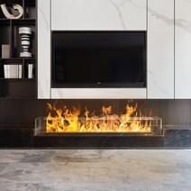 장식용 벽난로 led 난로 거실인테리어 카페 호텔 로비, led 광원 + 초박형 패널(자동) 1000mm