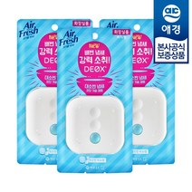에어후레쉬 데옥스 화장실냄새차단(비누향)x2개, 6ml, 3개입
