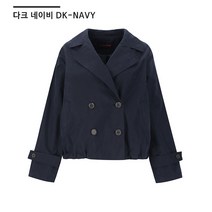 숲 SOUP 숲 더블 숏 트렌치 코트 OY4BBCA
