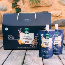 지리산별마루 아기 도라지배즙 배도라지 진액 100ml 30포 도라지농축액 도라지액선물세트