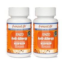 엔조라이프 안티 알러지 60정 2팩 ENZOLIFE ANTI ALLERGY 60 VEGE CAPS