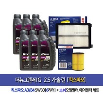 더뉴그랜저IG2.5가솔린 킥스파오(6L)엔진오일세트367-2658