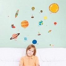 [바보사랑] 포인트스티커 PS-60056 우주여행 투명원단, 상세 설명 참조