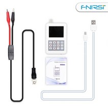 오실로스코프 디지털 dso fnirsi pro 휴대용 ​​미니 휴대용 5m 대역폭 20msps 샘플링 속도, 악어 클립 프로브