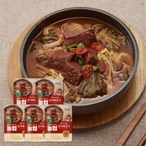 착한들 [착한들] 농협 한우 사골 선지 해장국 기타즉석식품, 500g, 5개
