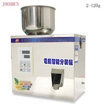 액상 정량 충전기 충진기 자동 계량기 소분기 2-500g 계량 분말 과립 충전 기계 곡물 콩에 대한 고정밀 충전 포장 기계, 2-120g, 110v, 우리를